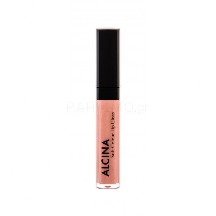 ALCINA Soft Colour Lip Gloss για γυναίκες 5 ml Απόχρωση 010 Satin