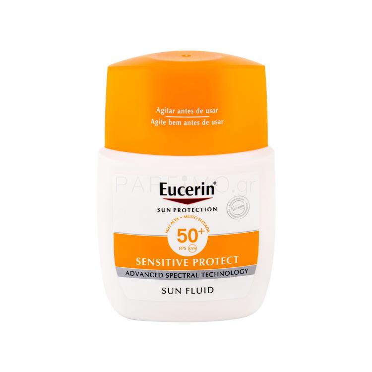 Eucerin Sun Sensitive Protect Sun Fluid Mattifying SPF50+ Αντιηλιακό προϊόν προσώπου 50 ml