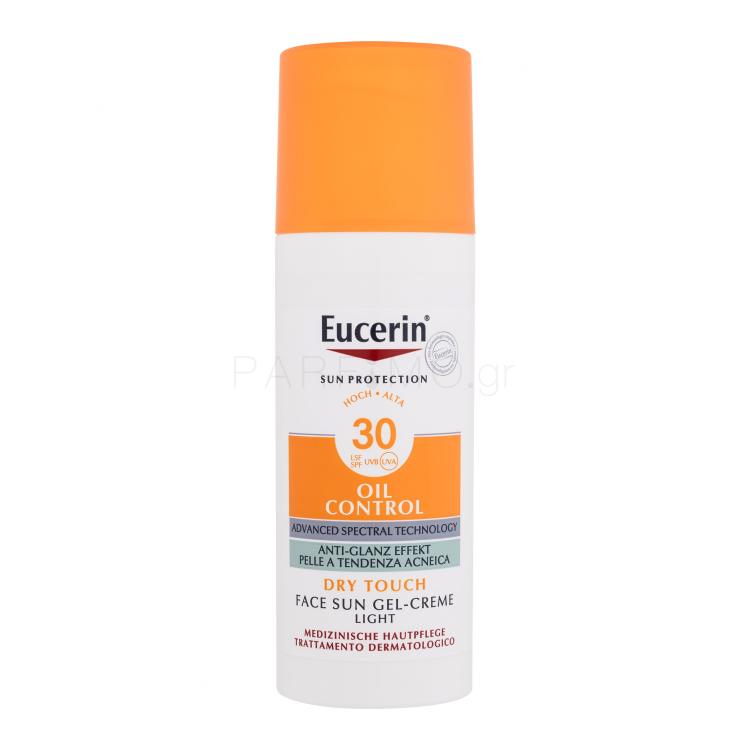 Eucerin Sun Oil Control Sun Gel Dry Touch SPF30 Αντιηλιακό προϊόν προσώπου 50 ml