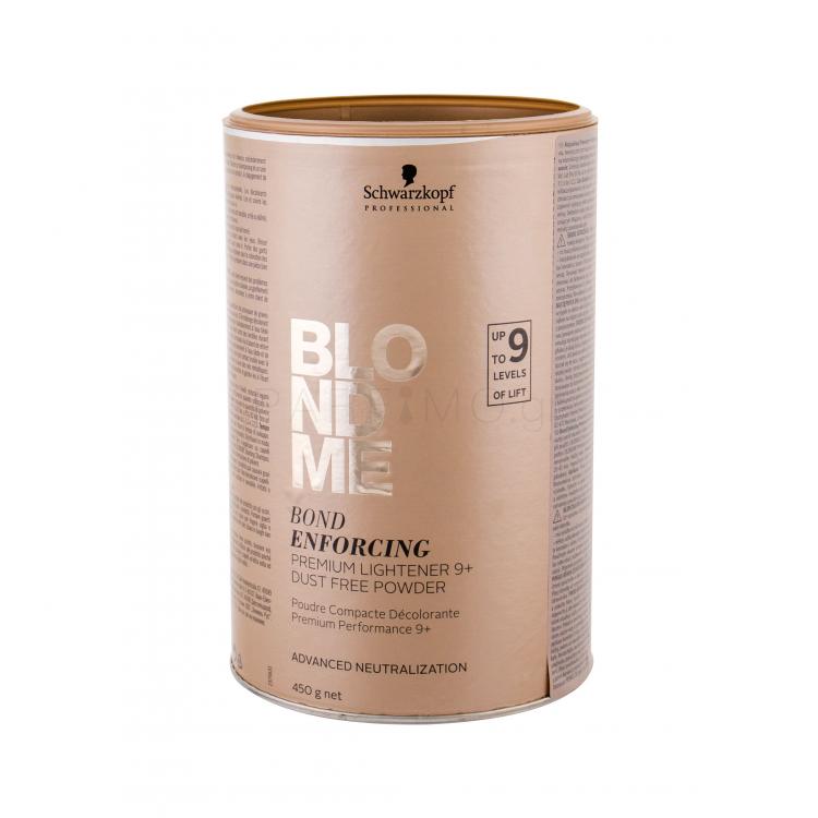 Schwarzkopf Professional Blond Me Bond Enforcing Premium Lightener 9+ Βαφή μαλλιών για γυναίκες 450 gr