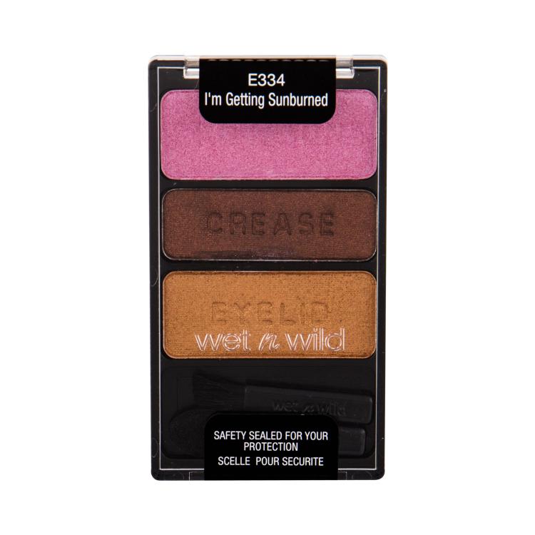 Wet n Wild Color Icon Trio Σκιές ματιών για γυναίκες 3,5 gr Απόχρωση I´m Getting Sunburned