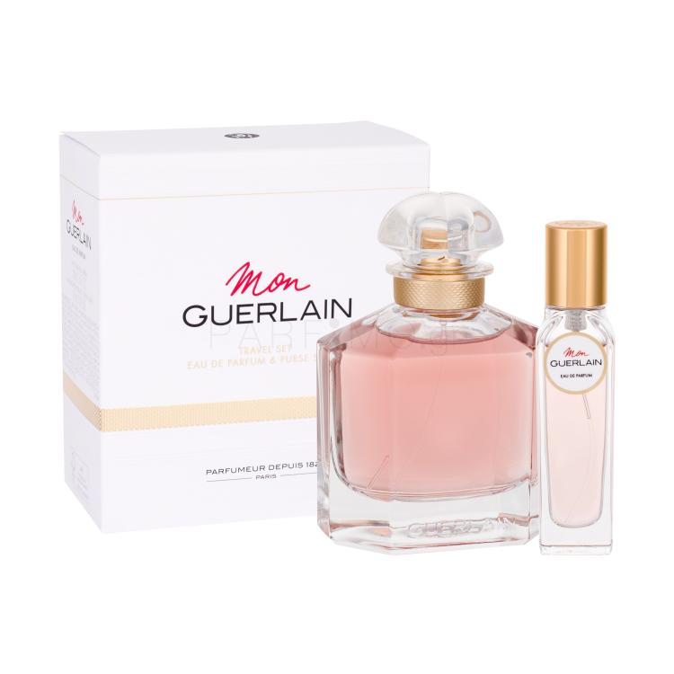 Guerlain Mon Guerlain Σετ δώρου EDP 100 ml + EDP 15 ml κατεστραμμένη συσκευασία