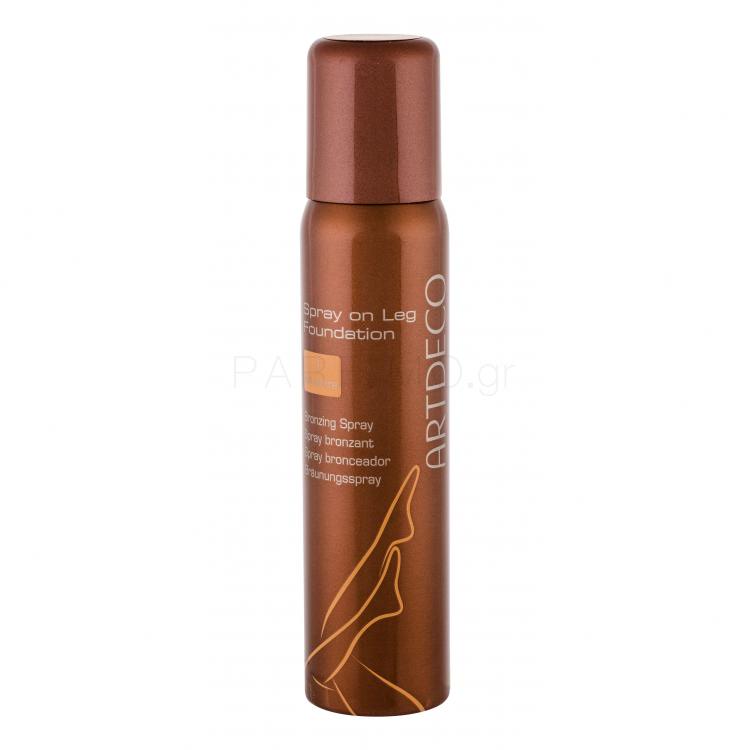 Artdeco Spray On Leg Foundation Self Tan για γυναίκες 100 ml Απόχρωση 1 Soft Caramel