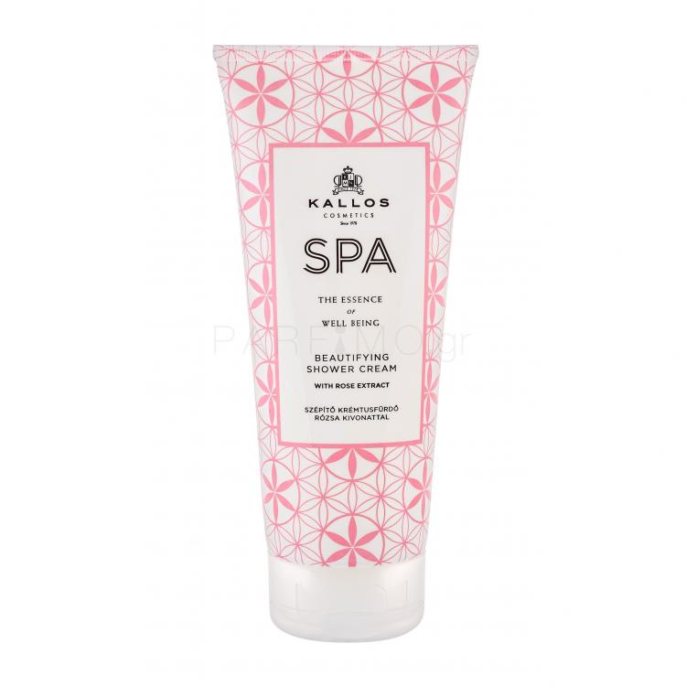 Kallos Cosmetics SPA Beautifying Shower Cream Κρέμα ντους για γυναίκες 200 ml