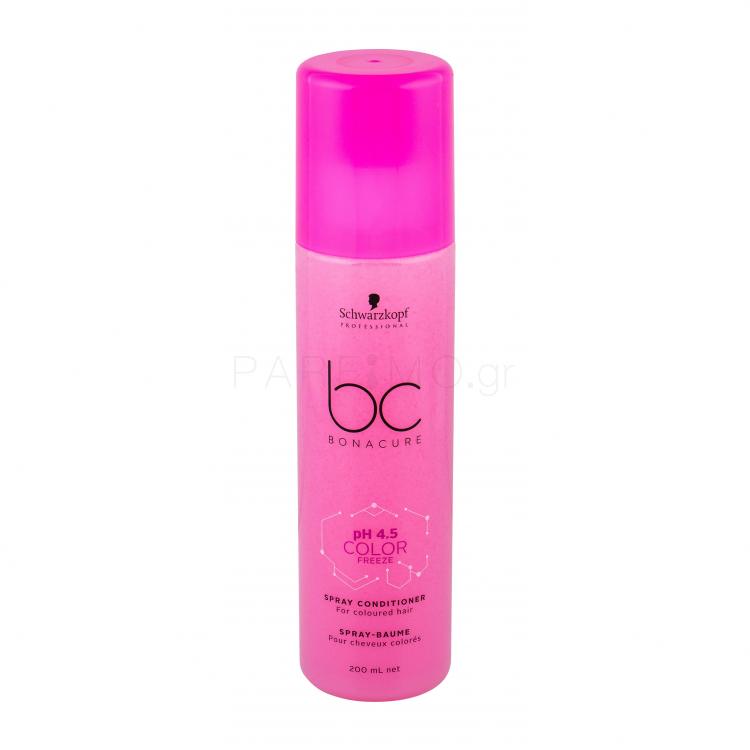 Schwarzkopf Professional BC Bonacure Color Freeze pH 4.5 Spray Conditioner Μαλακτικό μαλλιών για γυναίκες 200 ml
