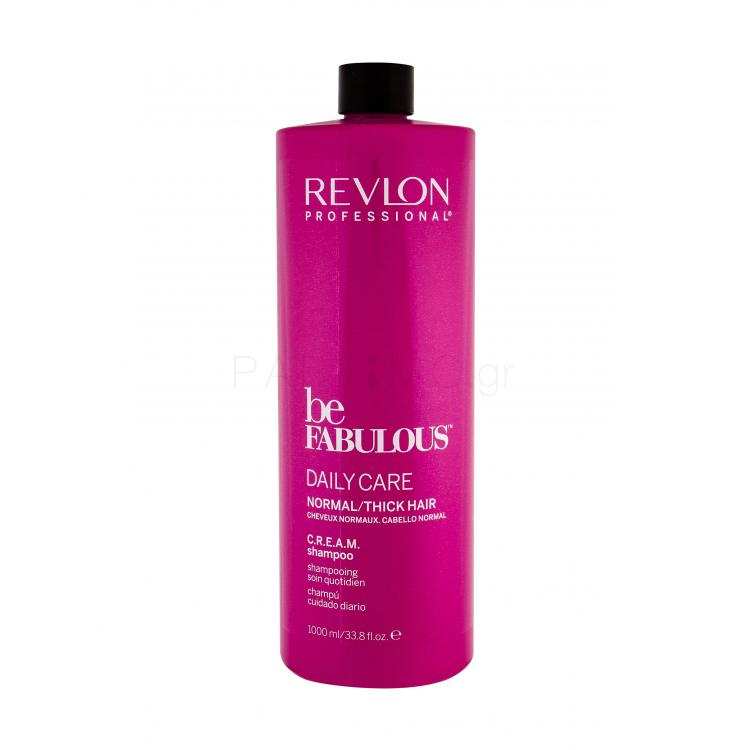 Revlon Professional Be Fabulous Daily Care Normal/Thick Hair Σαμπουάν για γυναίκες 1000 ml