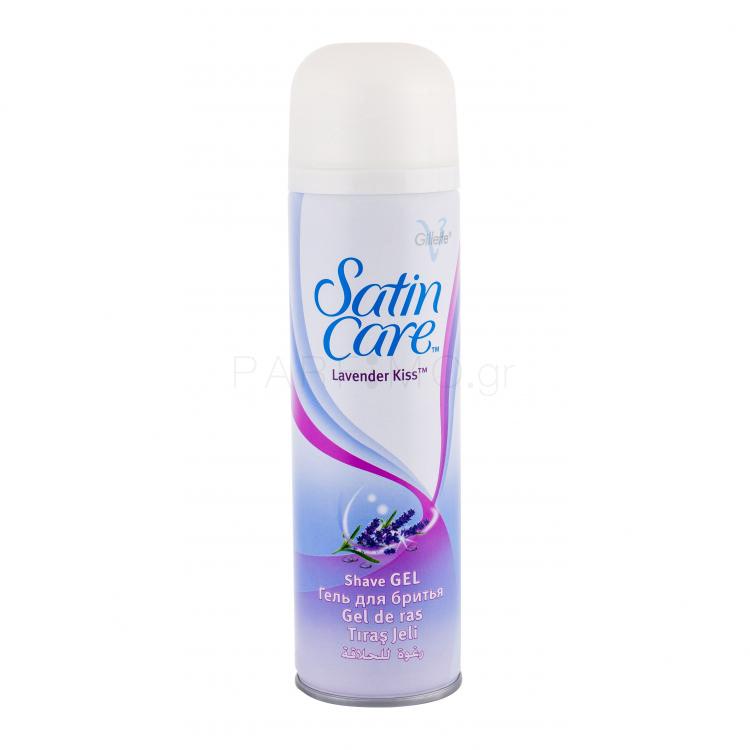 Gillette Satin Care Lavender Αφροί ξυρίσματος για γυναίκες 200 ml