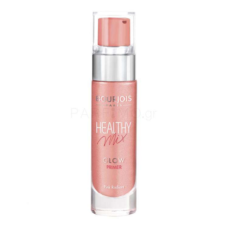 BOURJOIS Paris Healthy Mix Glow Βάση μακιγιαζ για γυναίκες 15 ml Απόχρωση 01 Pink Radiant