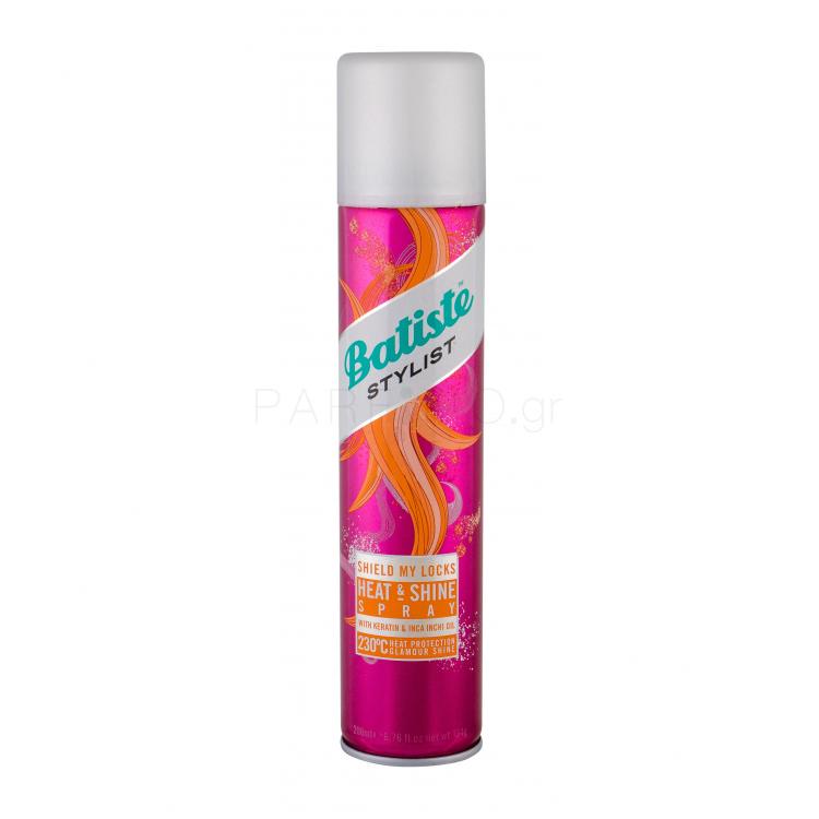 Batiste Stylist Heat &amp; Shine Για τη θερμική επεξεργασία των μαλλιών για γυναίκες 200 ml