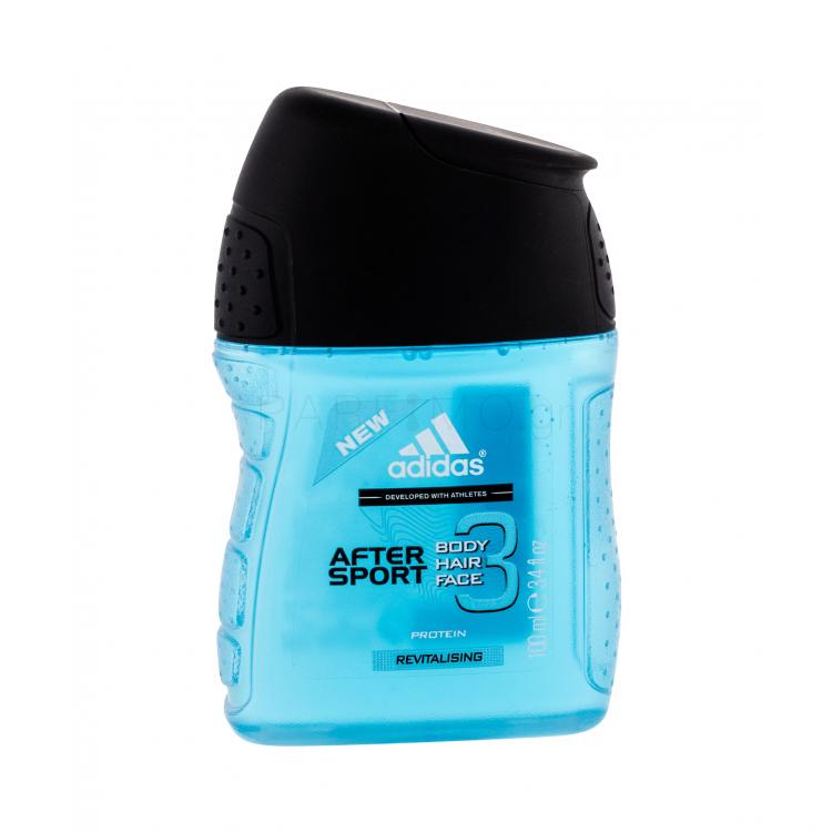 Adidas 3in1 After Sport Αφρόλουτρο για άνδρες 100 ml