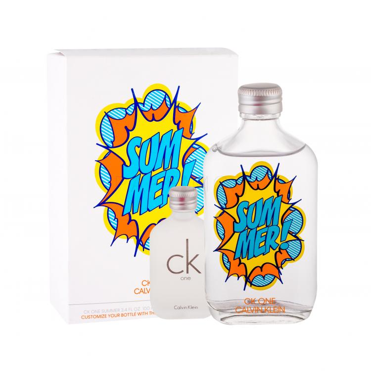 Calvin Klein CK One Summer 2019 Σετ δώρου EDT 100 ml + EDT CK One 15 ml