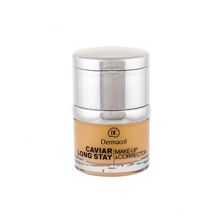 Dermacol Caviar Long Stay Make-Up &amp; Corrector Make up για γυναίκες 30 ml Απόχρωση 1,5 Sand