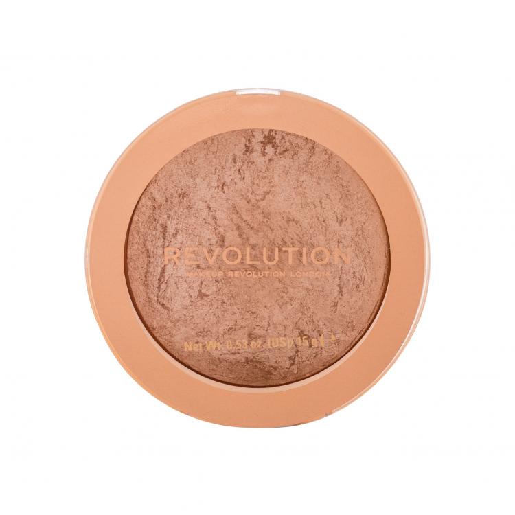 Makeup Revolution London Re-loaded Bronzer για γυναίκες 15 gr Απόχρωση Holiday Romance