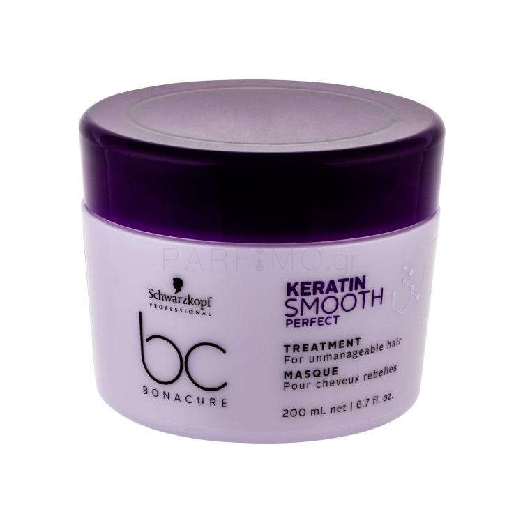 Schwarzkopf Professional BC Bonacure Keratin Smooth Perfect Μάσκα μαλλιών για γυναίκες 200 ml