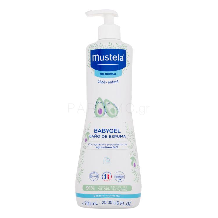 Mustela Bébé Multi-Sensory Bubble Bath Αφρόλουτρο για παιδιά 750 ml