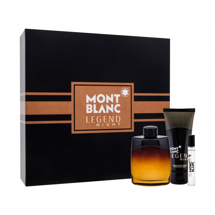 Montblanc Legend Night Σετ δώρου EDP 100 ml +βάλσαμο για μετά το ξύρισμα 100 ml + EDP 7,5 ml