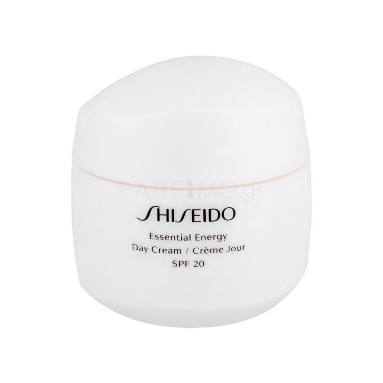 Shiseido Essential Energy Day Cream SPF20 Κρέμα προσώπου ημέρας για γυναίκες 50 ml TESTER