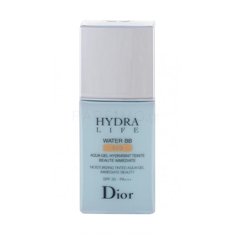 Christian Dior Hydra Life Water BB SPF30 ΒΒ κρέμα για γυναίκες 30 ml Απόχρωση 020 TESTER