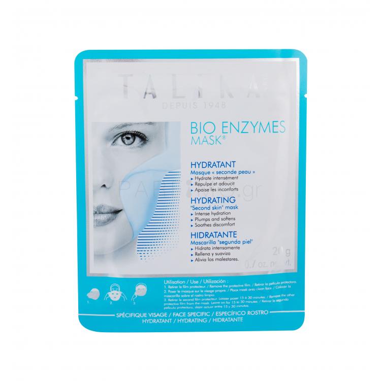 Talika Bio Enzymes Mask Hydrating Μάσκα προσώπου για γυναίκες 20 gr
