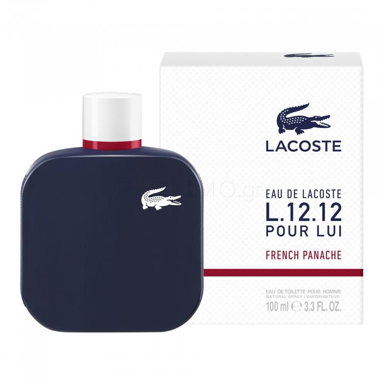 Lacoste Eau de Lacoste L.12.12 French Panache Eau de Toilette για άνδρες 100 ml