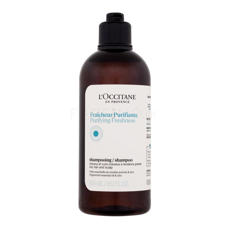 L&#039;Occitane Purifying Freshness Shampoo Σαμπουάν 300 ml