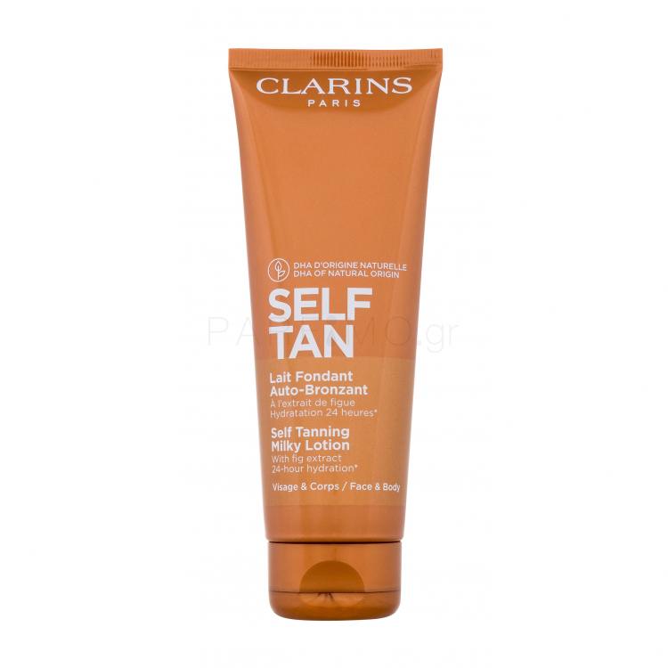Clarins Self Tan Milky-Lotion Self Tan για γυναίκες 125 ml