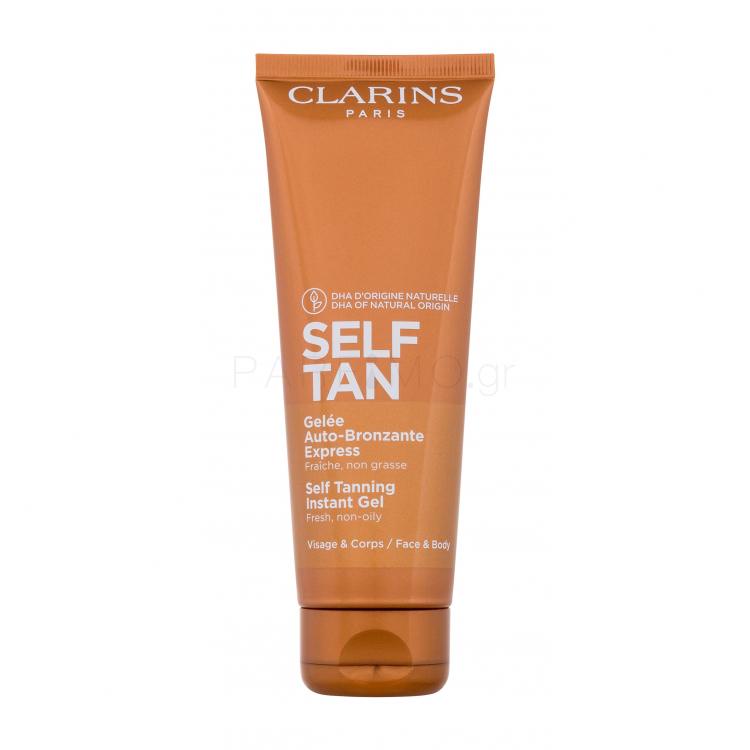 Clarins Self Tan Instant Gel Self Tan για γυναίκες 125 ml
