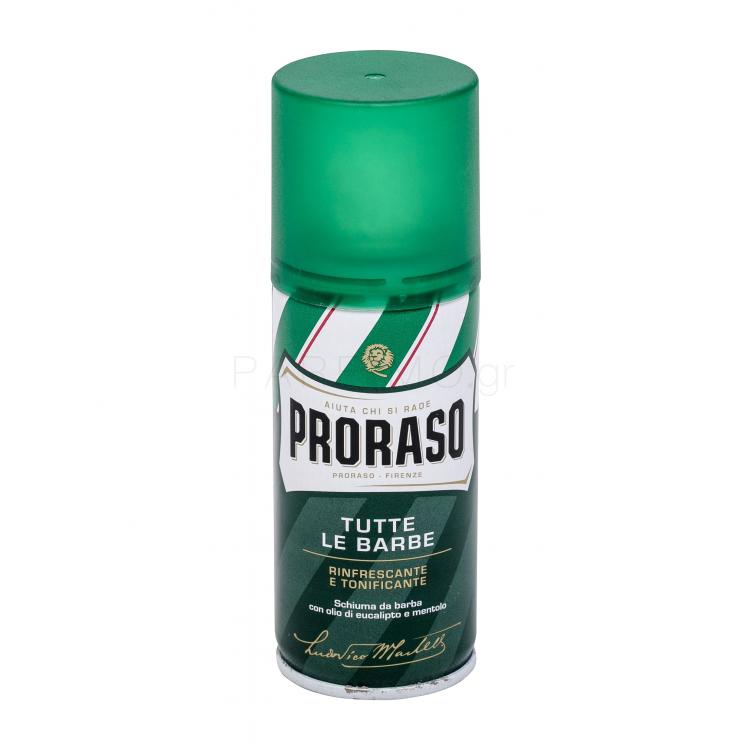 PRORASO Green Shaving Foam Αφροί ξυρίσματος για άνδρες 100 ml
