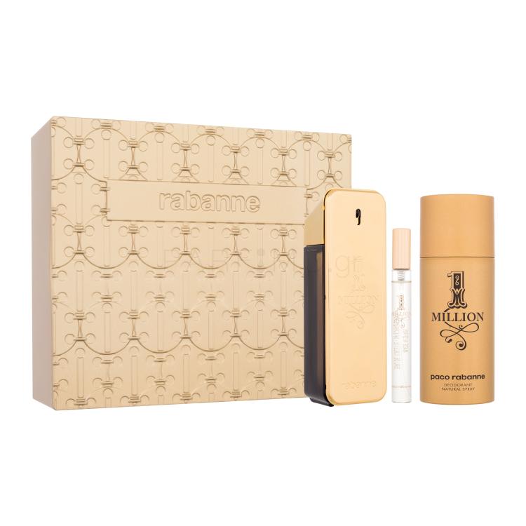 Paco Rabanne 1 Million Σετ δώρου EDT 100 ml +αποσμητικό 150 ml + EDT 10 ml