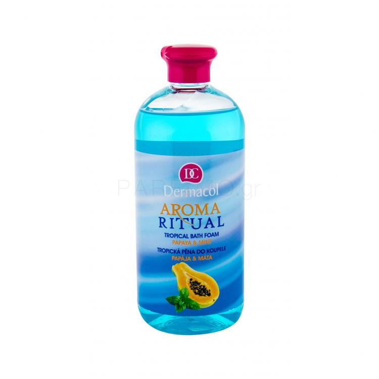Dermacol Aroma Ritual Papaya &amp; Mint Αφρός μπάνιου για γυναίκες 500 ml