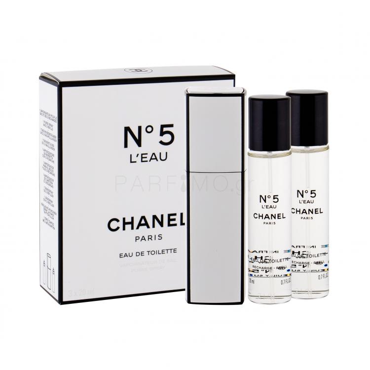 Chanel N°5 L´Eau Eau de Toilette για γυναίκες 3x20 ml
