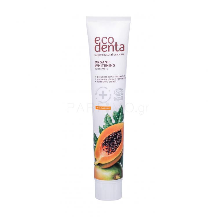 Ecodenta Organic Papaya Whitening Οδοντόκρεμες 75 ml