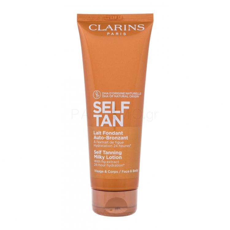 Clarins Self Tan Milky-Lotion Self Tan για γυναίκες 125 ml TESTER