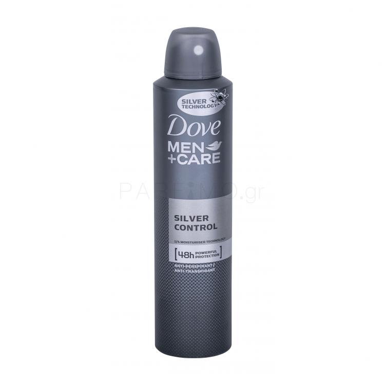 Dove Men + Care Silver Control 48h Αντιιδρωτικό για άνδρες 250 ml