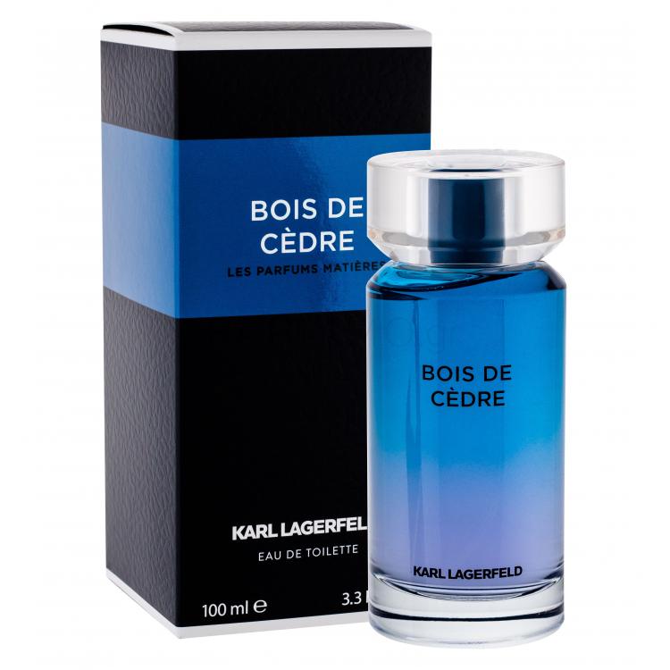Karl Lagerfeld Les Parfums Matières Bois de Cedre Eau de Toilette για άνδρες 100 ml