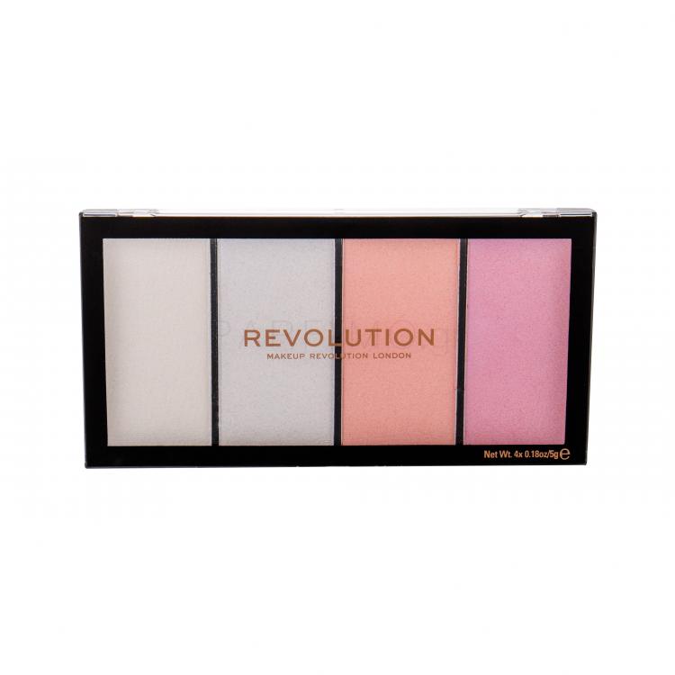 Makeup Revolution London Re-loaded Palette Highlighter για γυναίκες 20 gr Απόχρωση Lustre Lights Cool