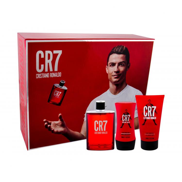 Cristiano Ronaldo CR7 Σετ δώρου EDT 100 ml + αφρόλουτρο 150 ml +βάλσαμο για μετά το ξύρισμα 100 ml