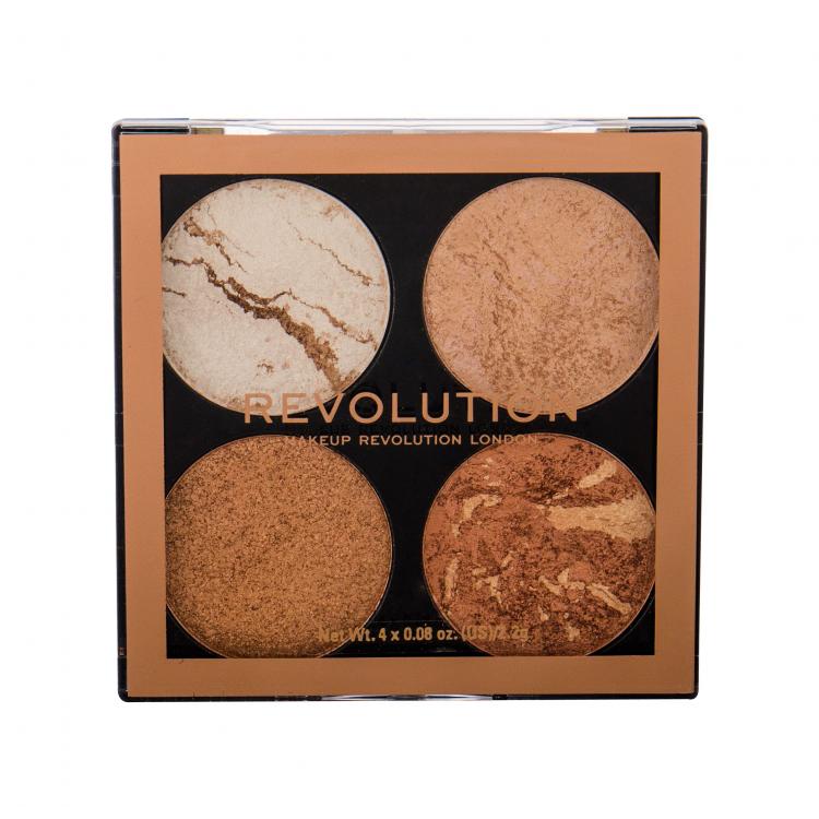 Makeup Revolution London Cheek Kit Highlighter για γυναίκες 8,8 gr Απόχρωση Don´t Hold Back