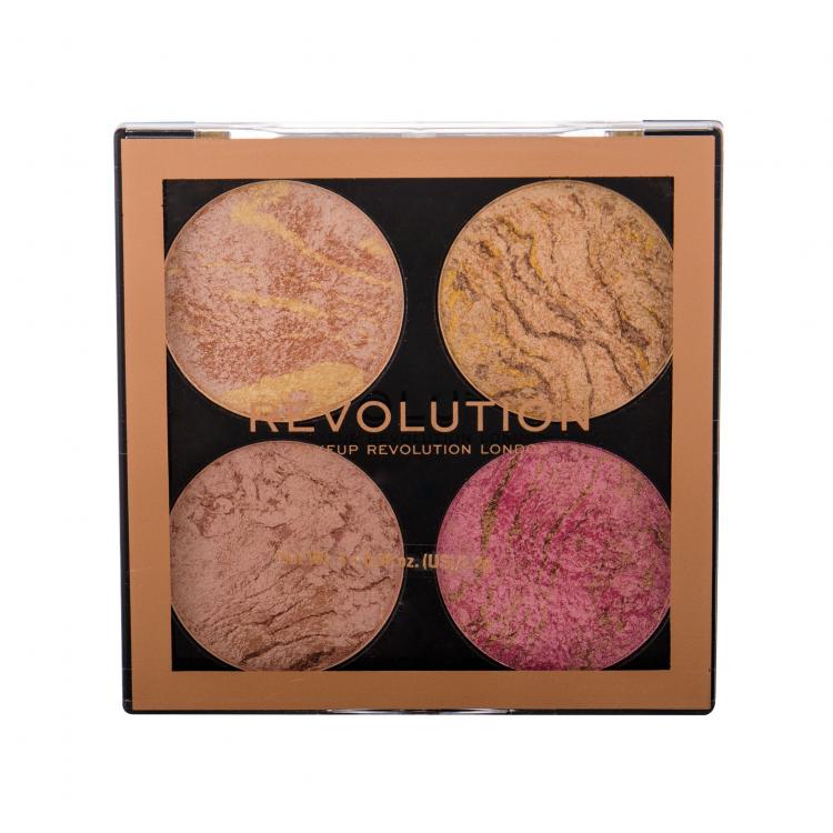 Makeup Revolution London Cheek Kit Highlighter για γυναίκες 8,8 gr Απόχρωση Fresh Perspective