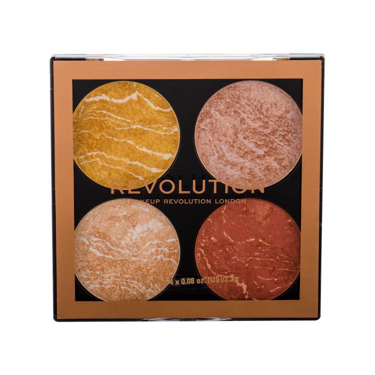 Makeup Revolution London Cheek Kit Highlighter για γυναίκες 8,8 gr Απόχρωση Make It Count