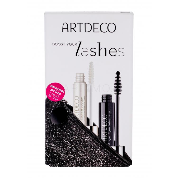 Artdeco Angel Eyes Σετ δώρου μάσκαρα 10 ml + βάση κάτω από μάσκαρα Lash Booster 10 ml +καλλυντική τσάντα