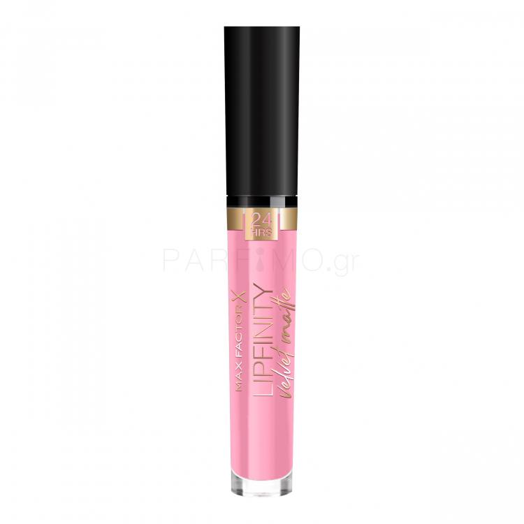 Max Factor Lipfinity Velvet Matte 24HRS Κραγιόν για γυναίκες 3,5 ml Απόχρωση 060 Pink Dip