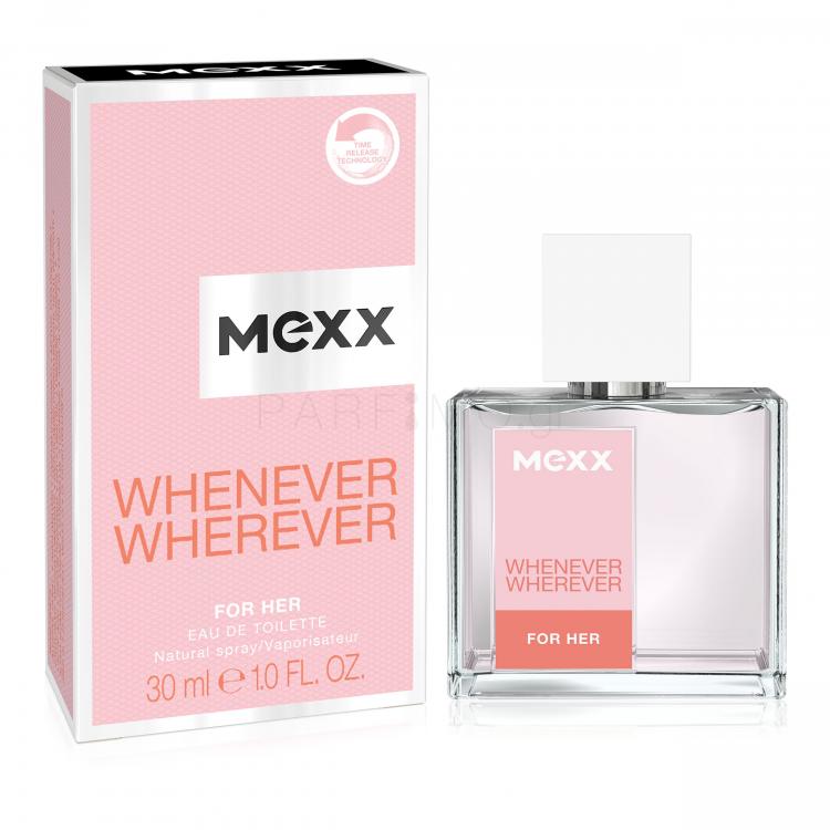Mexx Whenever Wherever Eau de Toilette για γυναίκες 30 ml