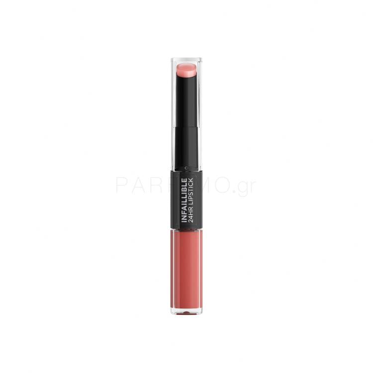 L&#039;Oréal Paris Infaillible 24H Lipstick Κραγιόν για γυναίκες 5 ml Απόχρωση 312 Incessant Russet