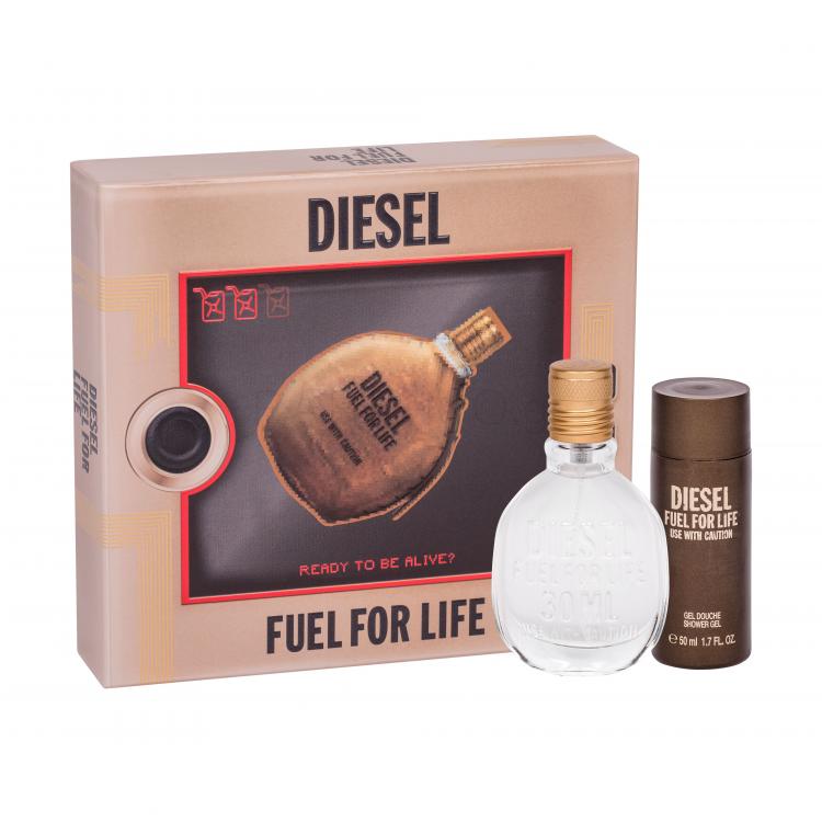 Diesel Fuel For Life Homme Σετ δώρου EDT 30ml + 50ml αφρόλουτρο