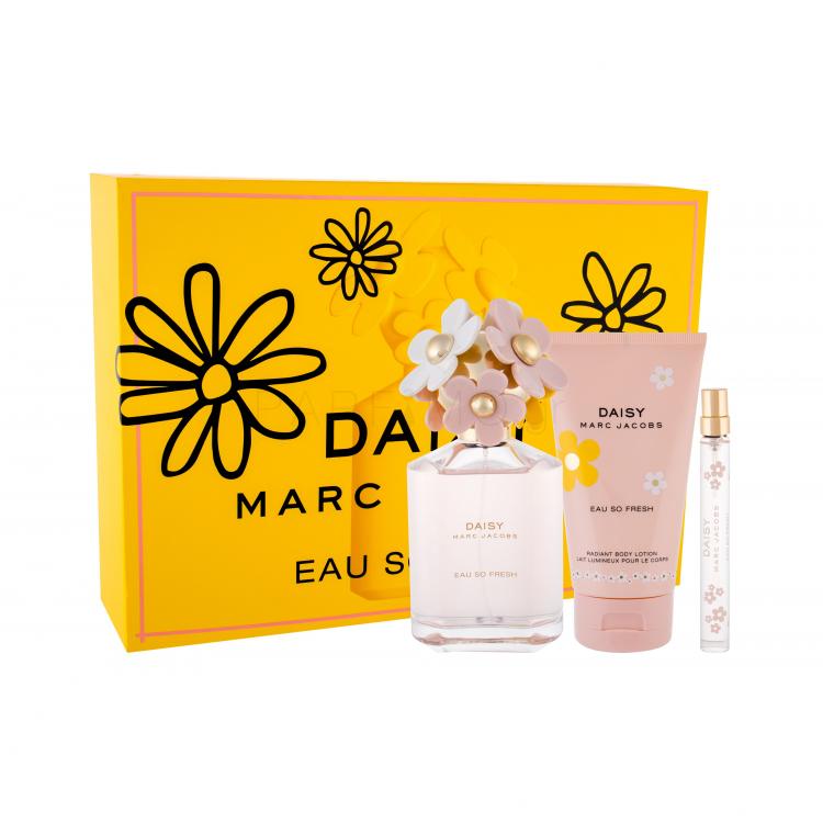 Marc Jacobs Daisy Eau So Fresh Σετ δώρου EDT 125 ml + λοσιόν σώματος 150 ml + EDT 10 ml