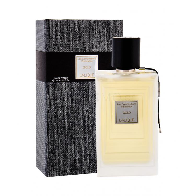 Lalique Les Compositions Parfumees Gold by Lalique, 3.3 oz Eau De Parfum Spray for Unisex