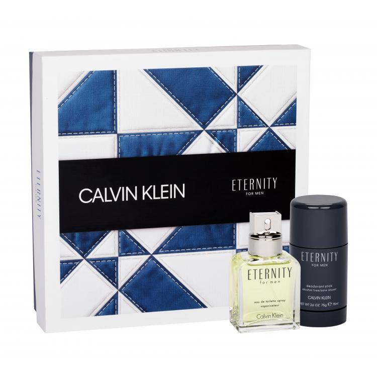 Calvin Klein Eternity For Men Σετ δώρου EDT 50 ml + αποσμητικό στικ 75 ml