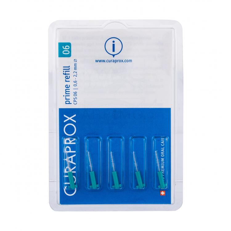 Curaprox CPS 06 Prime Refill 0,6 - 2,2 mm Μεσοδόντια οδοντοβουρτσάκια 5 τεμ