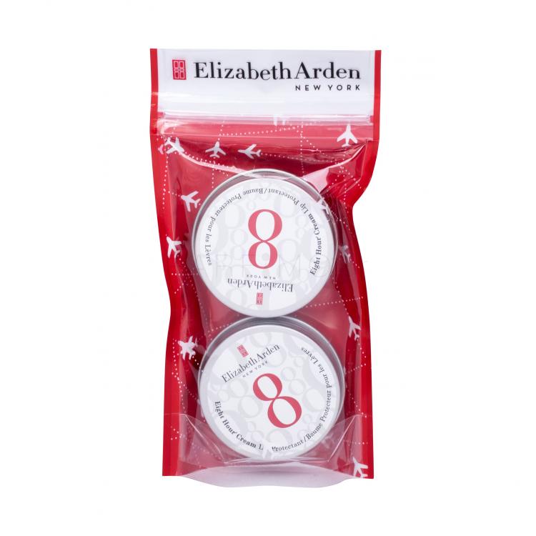 Elizabeth Arden Eight Hour Cream Lip Protectant SPF15 Σετ δώρου βάλσαμο για τα χείλη 2pcs x 13 ml